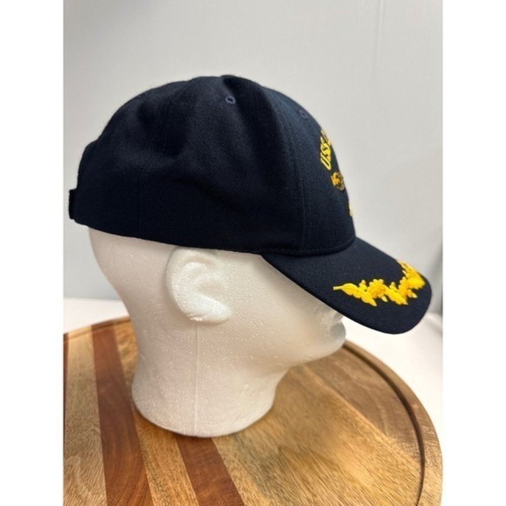 US Navy Ship USS California SSN 781 Dark Blue Cap The Corps USA Made Adjustable - Picture 3 of 7